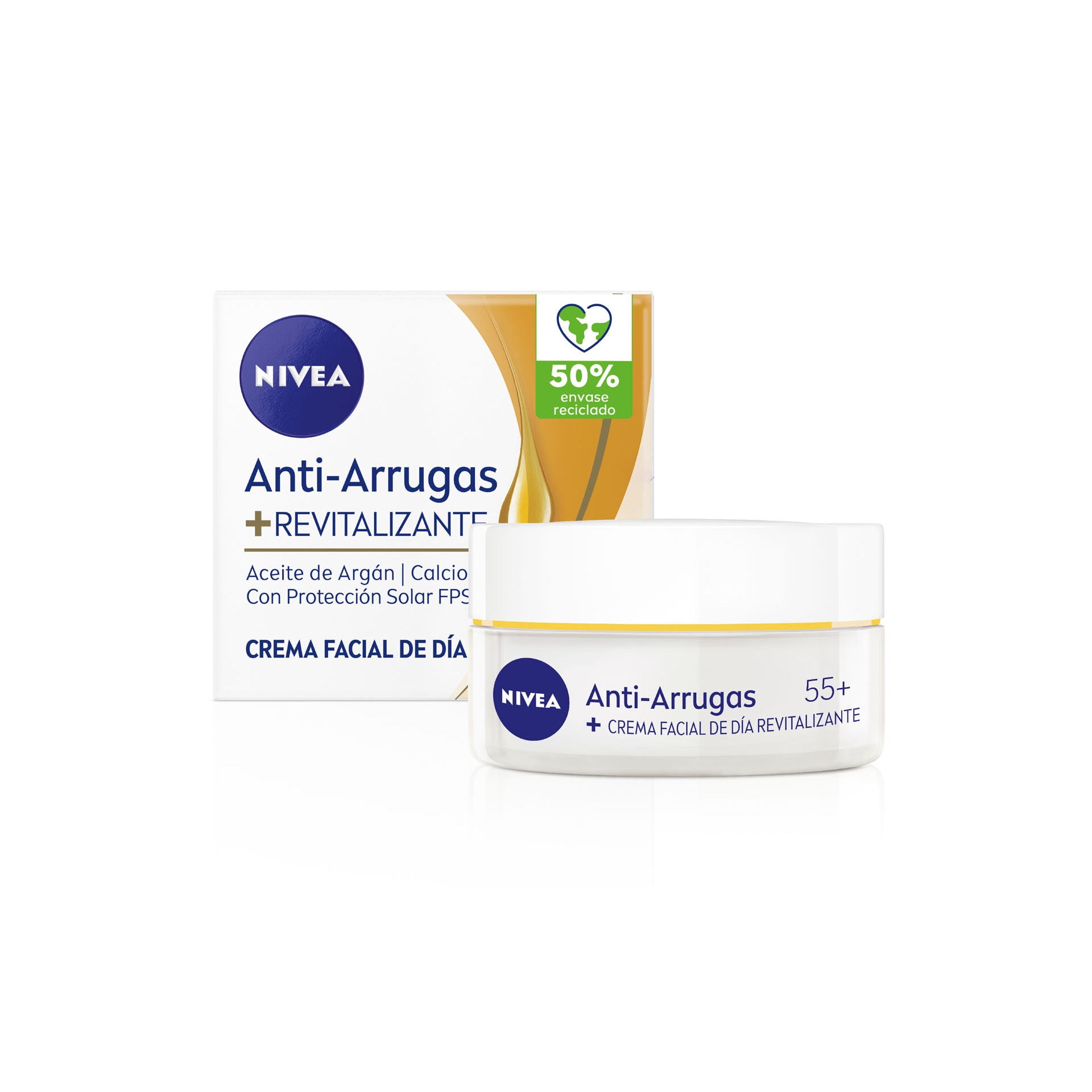 Crema Facial Nivea Antiarrugas + Día