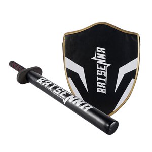 Magideal - Almohadilla De Puntería Para Patadas De Taekwondo, Almohadilla De Puntería Para Patadas, Objetivo Para Pies Para Niños, Objetivo De Mano Acolchado De Escudo De Espada Negra