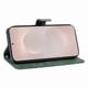 thumbnail image 4 of Funda tipo cartera con tapa para Samsung Galaxy S26 Edge con tarjetero, soporte y cubierta magnética Verde, 4 of 5