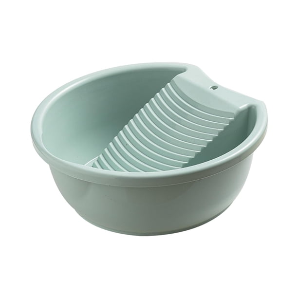 Cuenca de la tabla de lavar, bañera de lavandería, ropa fácil de lavar, ropa, tablero de lavado manual, bañera de lavado para ropa interior, al aire l azul