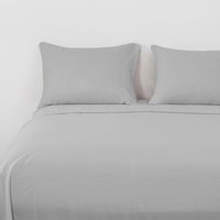 Dib - Sabanas Microfibra 2 Plazas Organic Gris Claro