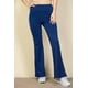 thumbnail image 1 of Pantalones Acampanados con Rayas Laterales en Contraste, 1 of 2