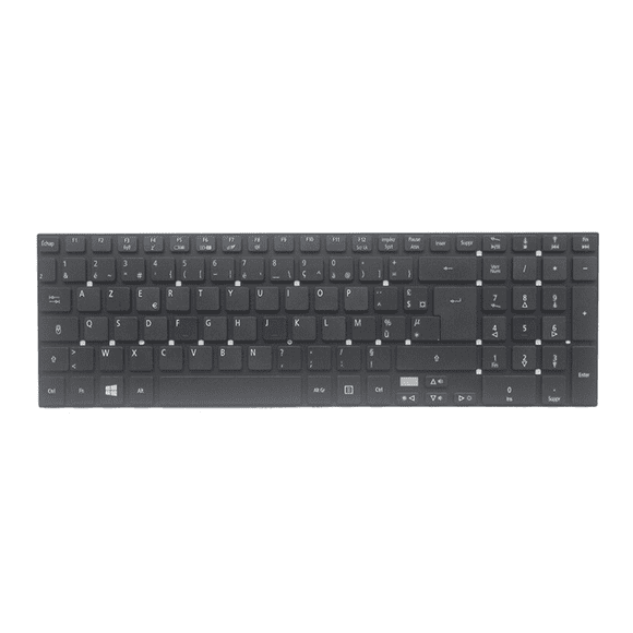 Teclado E1 532 e1 572 Español Negro