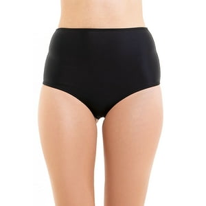 Samia - Bikini Calzón Pin Up Tanga Negro M