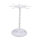 thumbnail image 1 of Organizador de árbol de joyería, estante de almacenamiento giratorio, pantalla ajustable duradera para pulsera, brazalete, Organización del hogar, esc , Alto Blanco, 1 of 5