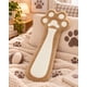 thumbnail image 3 of Almohada Cojín Largo Huella De Gato Peluche Suave 70 cm, 3 of 6