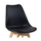 thumbnail image 3 of Pack 4 Sillas Tulip Color Negro, Comedor, Bar, Negocio, 3 of 3