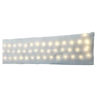 Bothyi - Manta De Nieve Artificial Decorativa Con Luces Led Decoración De Invierno 1.5Mx0.4M