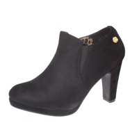 Botín Taco Negro Vía Franca