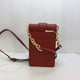 thumbnail image 3 of Cartera Michael Kors Carmen Small Logo Smartphone Crossbody Bag Mulberry, 3 of 3