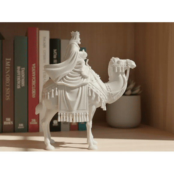 Figura de Rey Mago en Camello