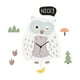 thumbnail image 3 of Reloj De Pared Moderno Para Niños Con Péndulo Relojes De Aprendizaje Para La Escuela Niños Dormitorio Búho 23cmx34cm, 3 of 3