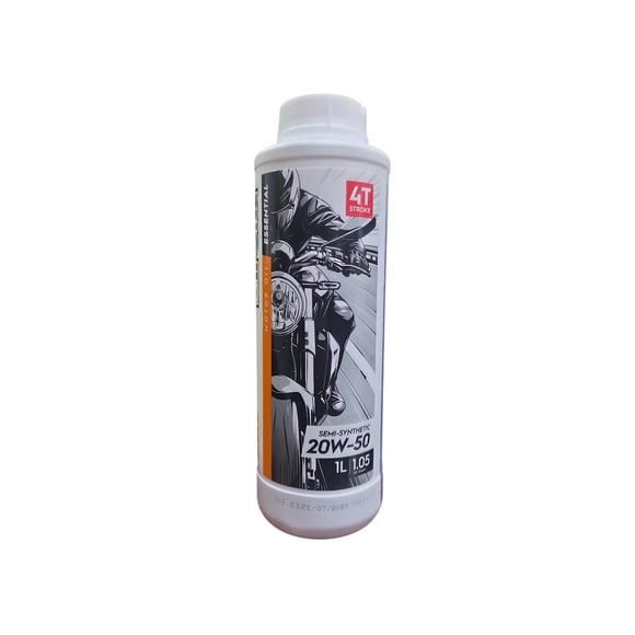 Aceite de Moto 20w 50 Semi Sintetico Ipone Essencial 1L 4T