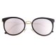 thumbnail image 1 of Gafas de sol Bertha BRSBR040RG con forma de ojo de gato, montura metálica, polarizadas, 1 of 3