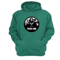 Genérico - Polerón Canguro Pearl Jam Verde Aguamarina Talla Xl Unisex