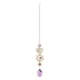 thumbnail image 1 of Colgante De Cadena De Cuentas De Cristal De Cristal Colgante Colorido Para Corazón De Decoración De Patio, 1 of 5