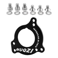 Ioensy - Adaptador Chainguide Para Bicicleta Iscg 03 Y 05 Conversión Con Pernos Cnc Negro