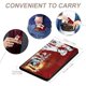 thumbnail image 4 of 101 Dálmatas Porta Pasaporte y Cartera de Viaje Premium de Cuero PU, Funda de Pasaporte Bloqueo RFID con Ranuras para Tarjetas de Crédito, Estuche para Libro de Pasaporte para Familia 10cm × 15cm, 4 of 6