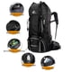 thumbnail image 2 of Mochila Bseash impermeable de 60 litros para senderismo y acampada con funda para lluvia, 2 of 9