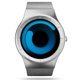 thumbnail image 1 of RELOJ SINOBI Diseño Creativo con Malla de Acero Plateado y Azul, 1 of 8