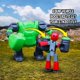 thumbnail image 5 of Figuras de acción StikBot Zing Megabots, paquete de 3 con vehículos, 5 of 7