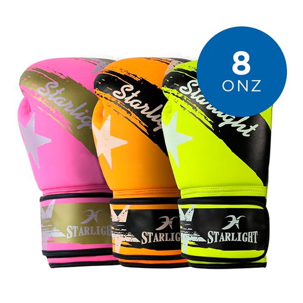 Guantes de Boxeo Starlight Mod 8 Onz Rosado Xtq-017