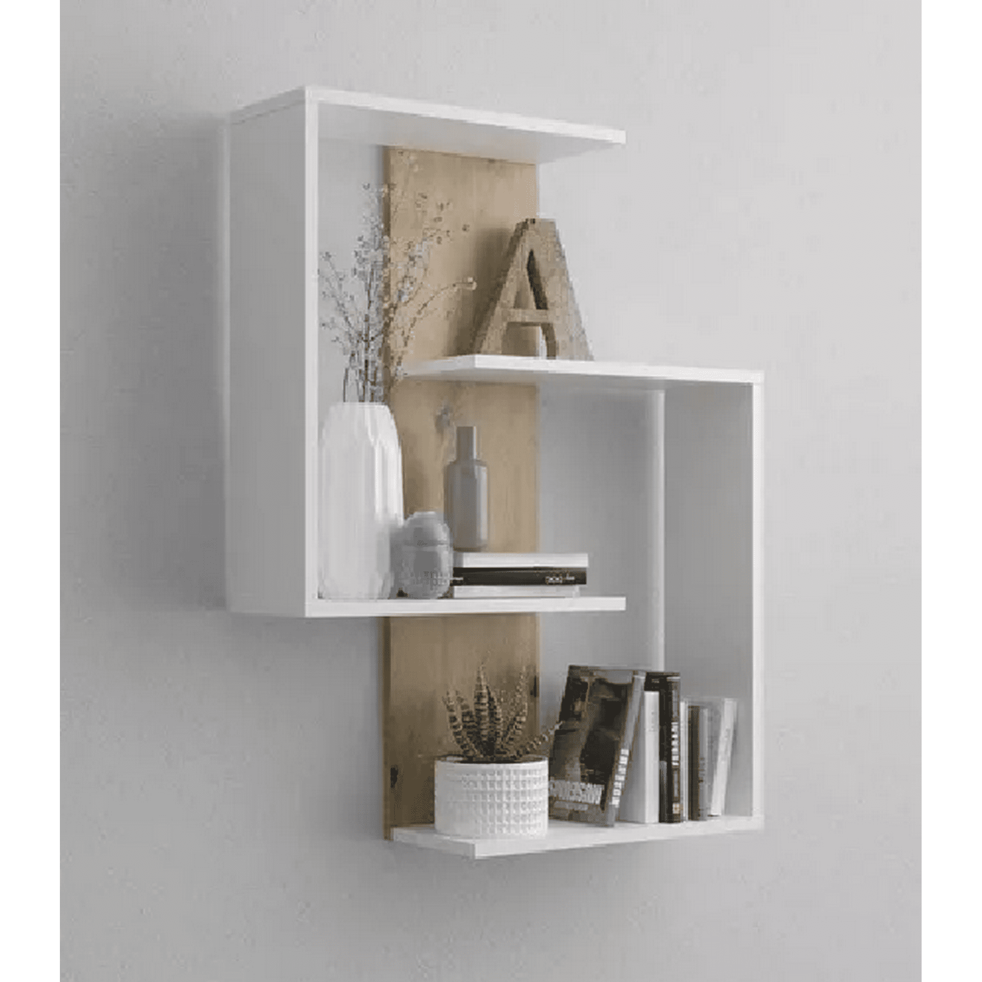 Genérico - Repisa Moderna Minimalista Flotante Blanco