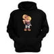 thumbnail image 1 of Polerón Canguro Rainbown Brite Negro Talla L Unisex, 1 of 2