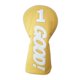 thumbnail image 2 of Fundas Para Cabeza De Palos De Golf Protección Pu Funda Protectora Duradera Cubierta De Madera No1 Amarillo, 2 of 5
