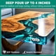 thumbnail image 3 of Resina Epoxi Teexpert Deep Pour 5,7 Litros (2-4" de Profundidad), 3 of 6