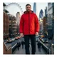 thumbnail image 1 of Chaqueta Cortaviento Con Forro De Polar Impermeable Roja Cuello Desmontable, 1 of 6