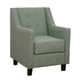 thumbnail image 4 of Poltrona Belen Lino Sidelli Verde Agua, 4 of 7