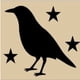 thumbnail image 1 of Plantilla De Esténcil Primitive Crow De 4 Capas, 1 of 1