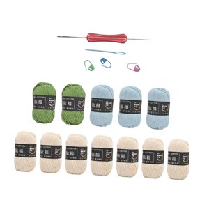 Bothyi - Kit De Crochet Para Hacer Una Manta De Ramo De Decoración Diy Para Principiantes Y Entusiastas De Los Regalos