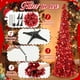 thumbnail image 3 of Árbol de Navidad Leyndo, plegable, 1,5 m, con lentejuelas rojas, 3 of 3