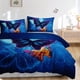 thumbnail image 2 of 3-Piece Butterfly Print Bedding Set - Soft & Comfortable Duvet Cover for Bedroom & Guest Room, 2 of 3