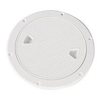 Ioensy - Escotilla De Inspección De Alto Rendimiento, De Repuesto, Redonda Y Resistente, Para Barcos Rv De 8 Pulgadas, Color Blanco