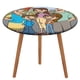 thumbnail image 1 of Maya Y Miguel theme Fitted Round Tablecloths Elastic Edged Table Covers Waterproof Table Cloth For Kitchen Holiday Party Tables Decor 150cm, 1 of 6