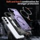 thumbnail image 4 of Para Samsung Galaxy S26 5G Funda con Soporte de Anillo en O Magnético Invisible, Funda de Teléfono a Prueba de Golpes, Morado, para Galaxy S26 (5G), 4 of 6