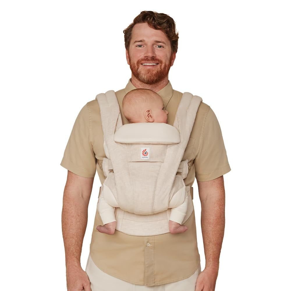 Portabebé Ergobaby Omni Deluxe De Lino Transpirable 3,2-20,4 Kg