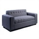 thumbnail image 1 of Sofa Dos Cuerpos Lino Gris Oscuro, 1 of 3