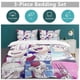 thumbnail image 5 of Uta Bed Duvet Cover Funny Anime Cartoon Bedding Sets Lightweight 3 Piece Comforter Sets, 5 of 5