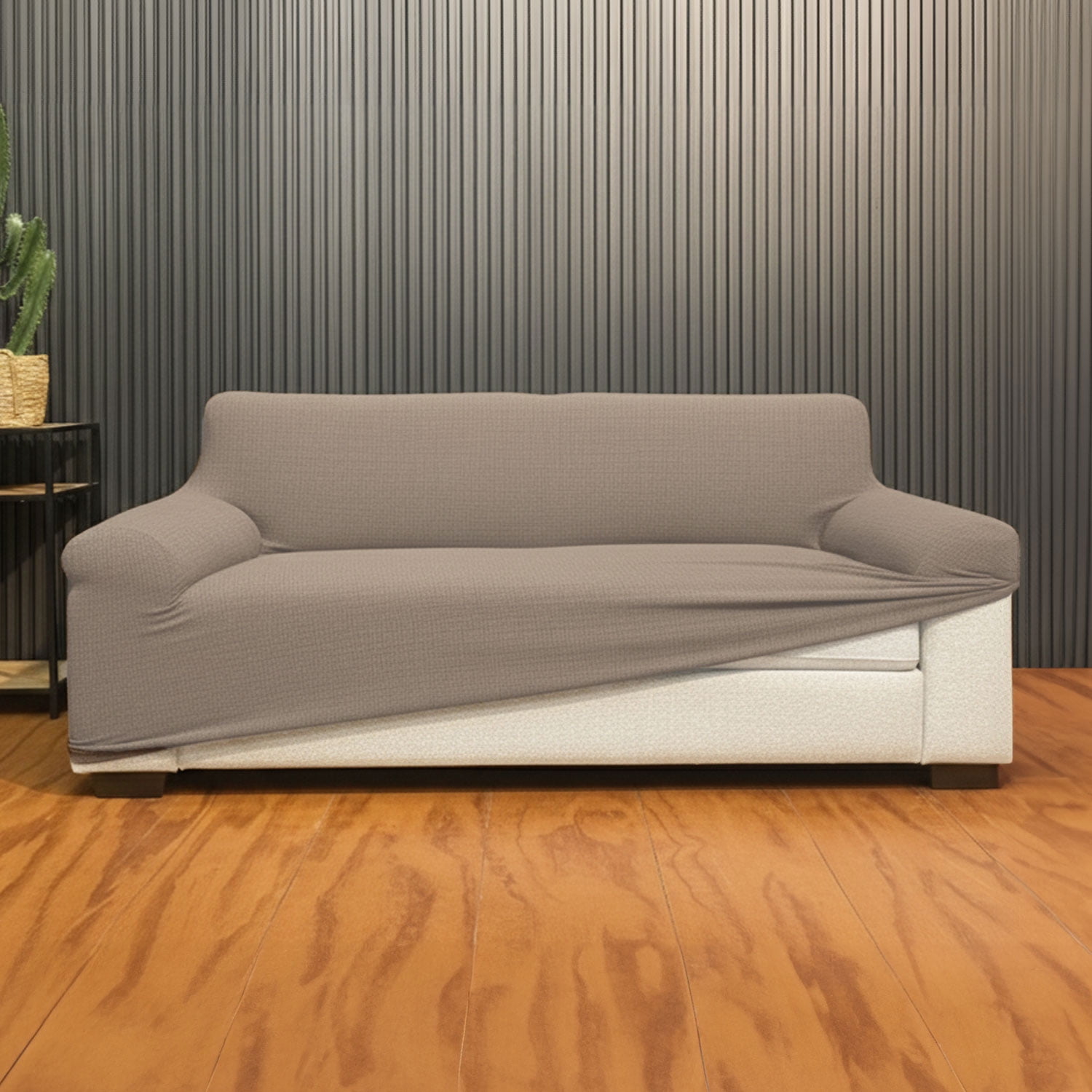 Dib - Funda Sofá 3 Cuerpos Atenas Café