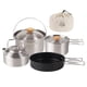 thumbnail image 2 of Sartén Hervidor Con Bolsa De Almacenamiento Juego De Utensilios De Cocina Para Acampar Para Pescar Barbacoa Para Acampar, 2 of 4