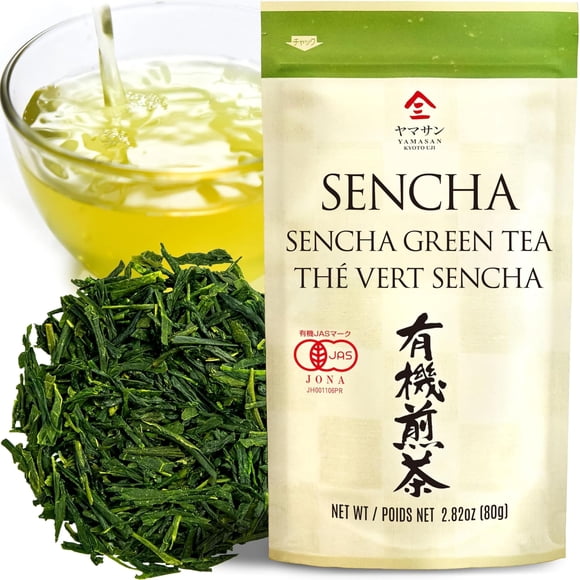 Té verde Chaganju Sencha, hoja suelta, bolsa de 80 g, Organic Japan