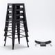thumbnail image 3 of Pack 4 Taburetes Tolix Negros 64 cm | Diseño Industrial para Cocina, 3 of 5