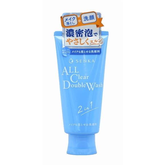 Facial Cleanser Shiseido Senka All Clear Double Wash 125mL