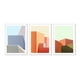 thumbnail image 1 of Set de Cuadros Arquitectura Minimal con Marco Blanco 50x40 CM, 1 of 1