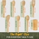 thumbnail image 3 of Juego de utensilios de cocina WoodenHouse Bamboo, 7 piezas con soporte, 3 of 7