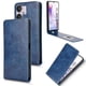thumbnail image 4 of Funda tipo folio para Xiaomi Redmi 13R con soporte magnético y protección para la cámara Azul, 4 of 6
